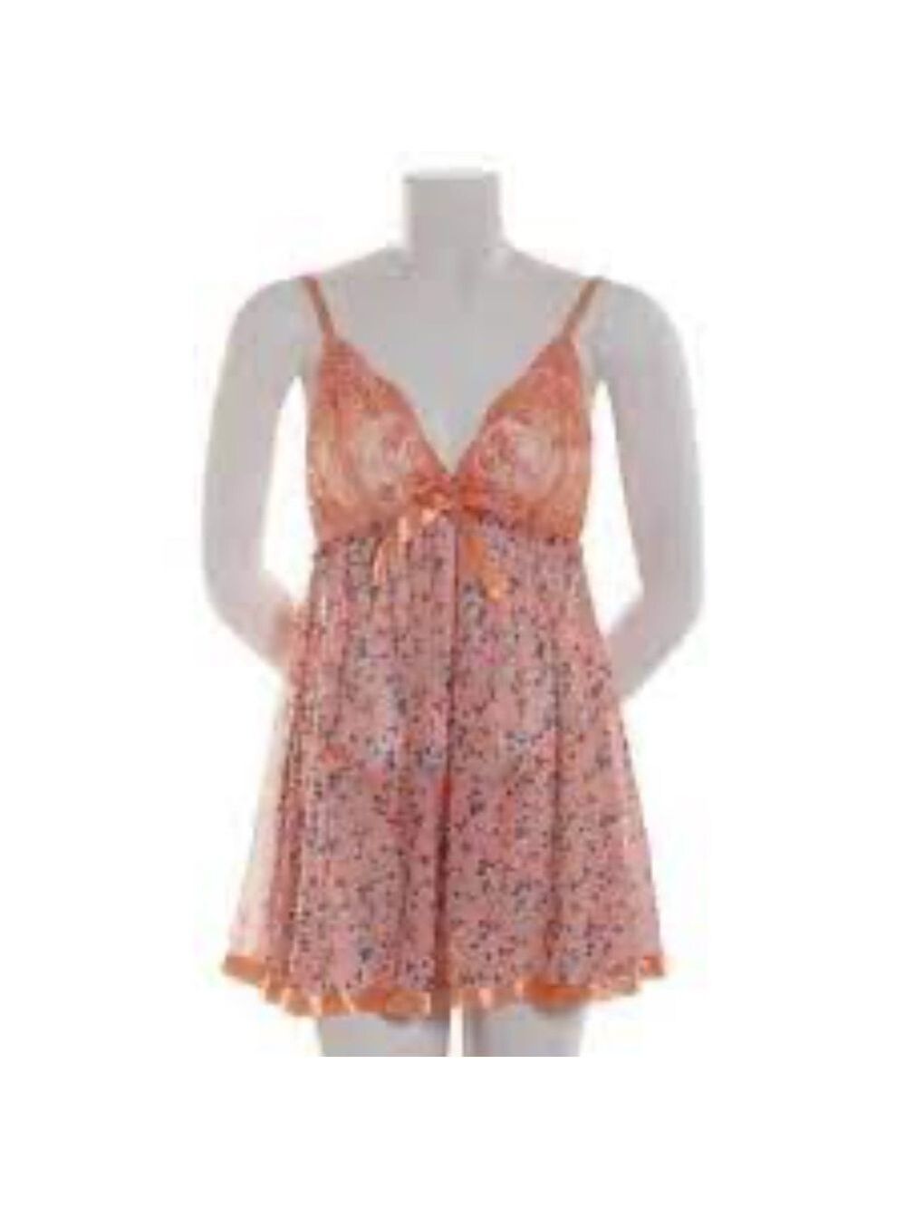 Spree Intimates Soft Cup Falling Floral Babydoll Set